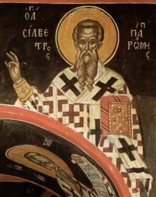 Па́мять и́же во святы́х отца́ на́шего Селиве́стра, па́пы Ри́мского