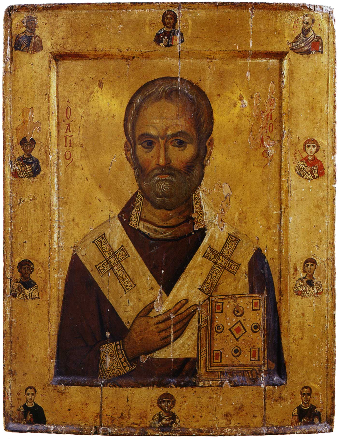 И́же во святы́х отца́ на́шего Нико́лы, архиепи́скопа Ми́р Лики́йских, чудотво́рца