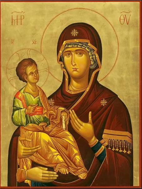 Обложка книги Канон иконе Троеручица Пресвятой Богородицы